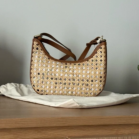 Bembien Mini Sling Rattan Bag - Picture 3 of 9